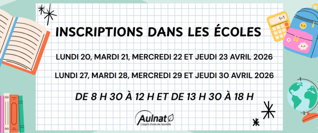 Inscriptions dans les écoles 