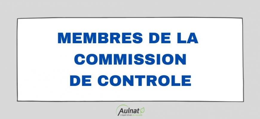 [ MEMBRES COMMISSION DE CONTROLE ] 