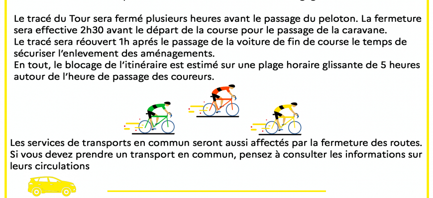 Tour de France - point circulation